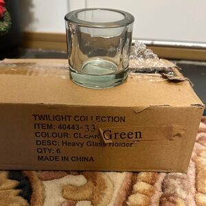 Elegant Clear Glass Vase